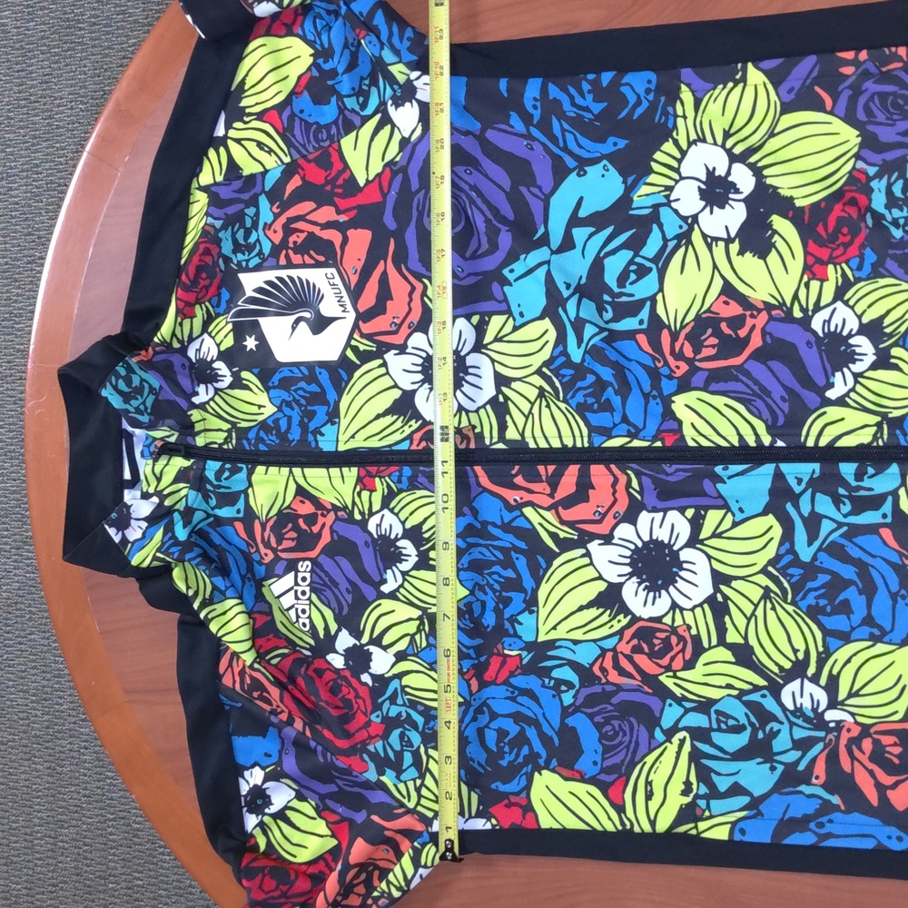 Adidas Tiro Floral Soccer Track Jacket Minnesota United Men’s Medium Zip Up XL - Picture 8 of 15
